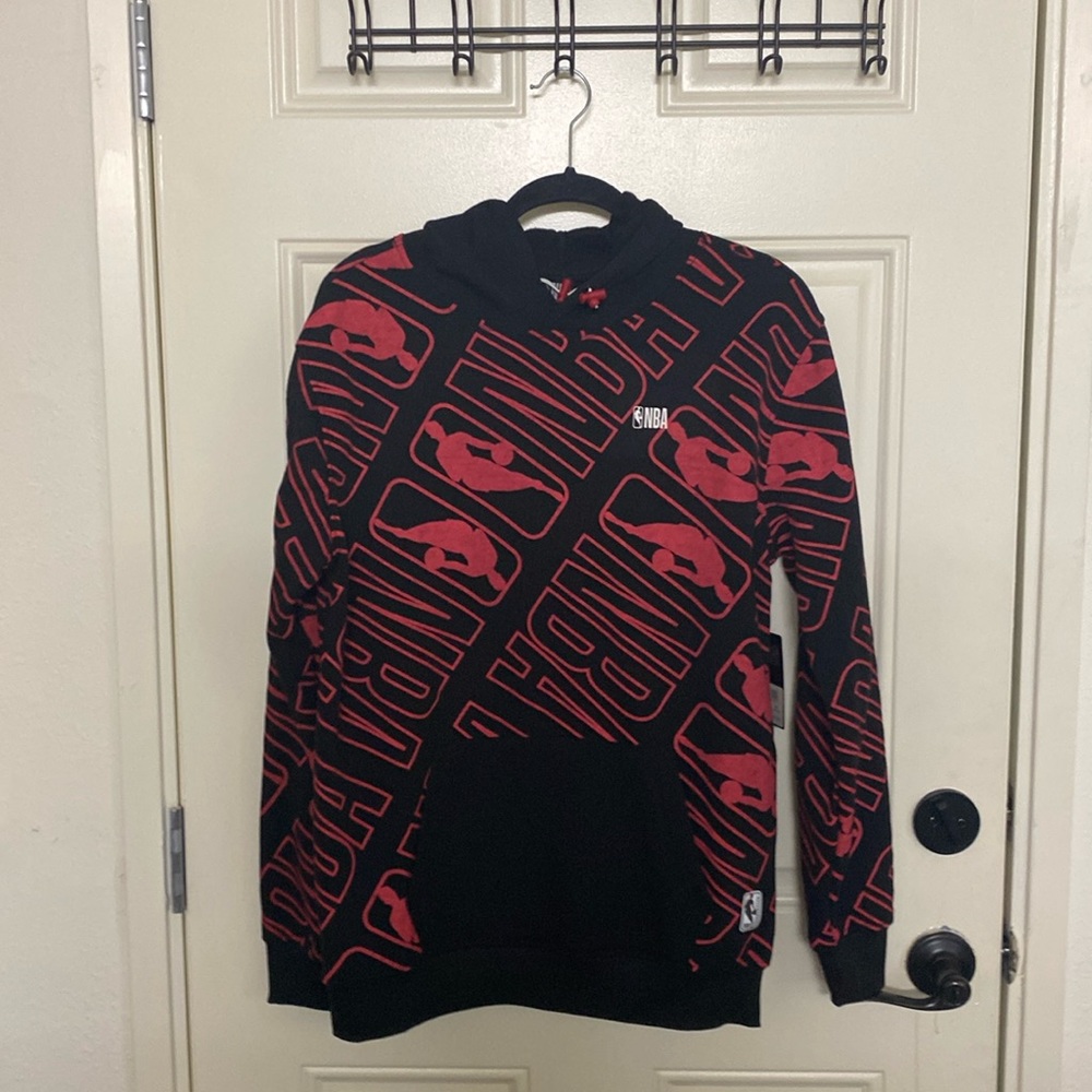 NBA Black Hoodie Size. S